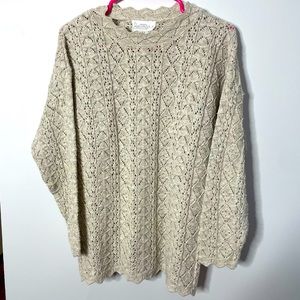 Vintage Reitman’s white/light beige sweater